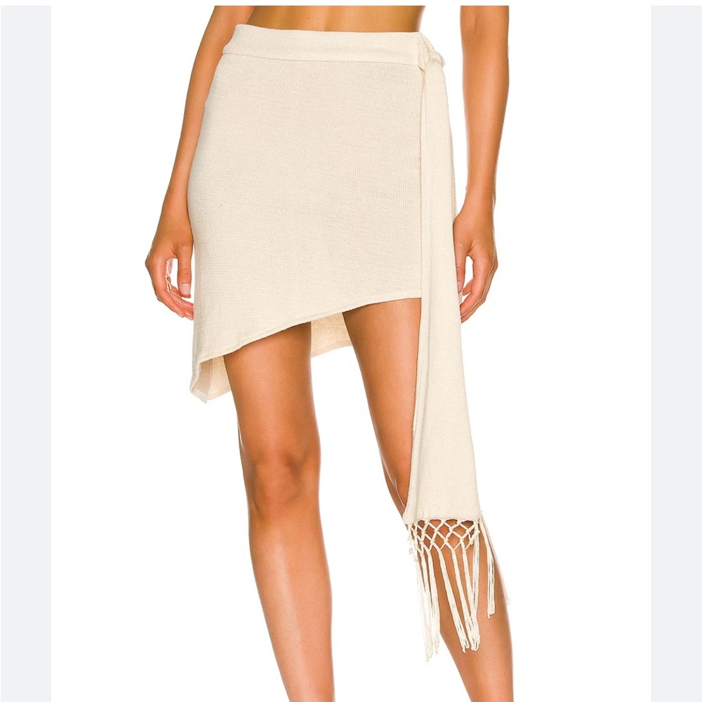 Savannah Morrow Novia Skirt in Cream